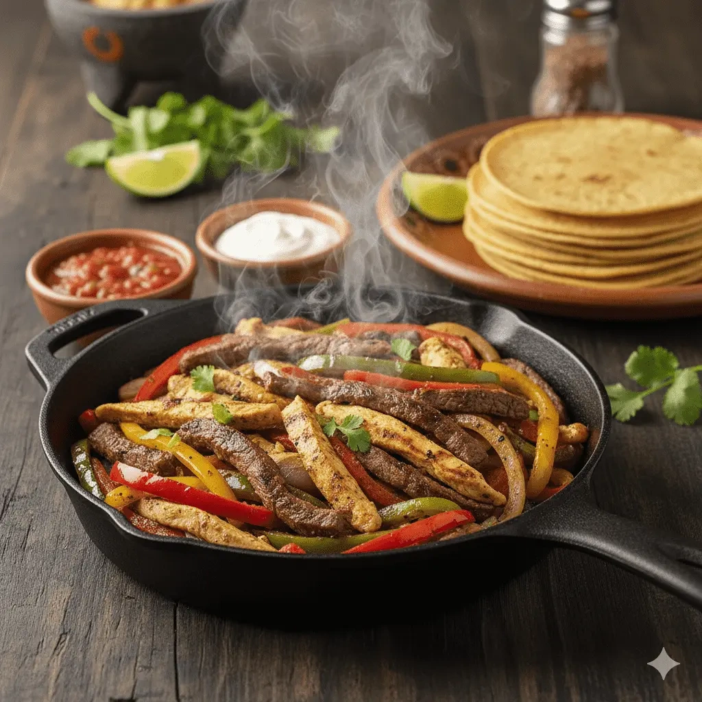 #6. Fajitas plate