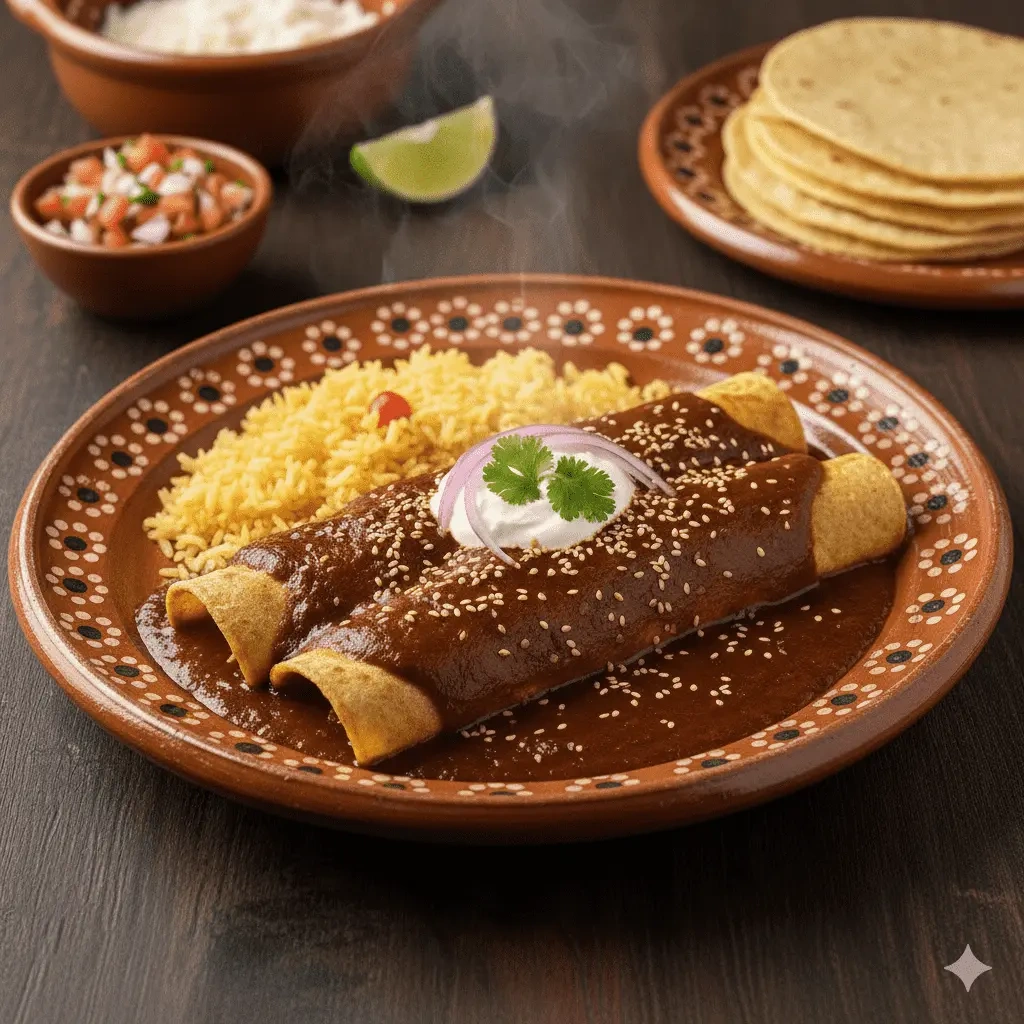 Enchiladas Poblanas