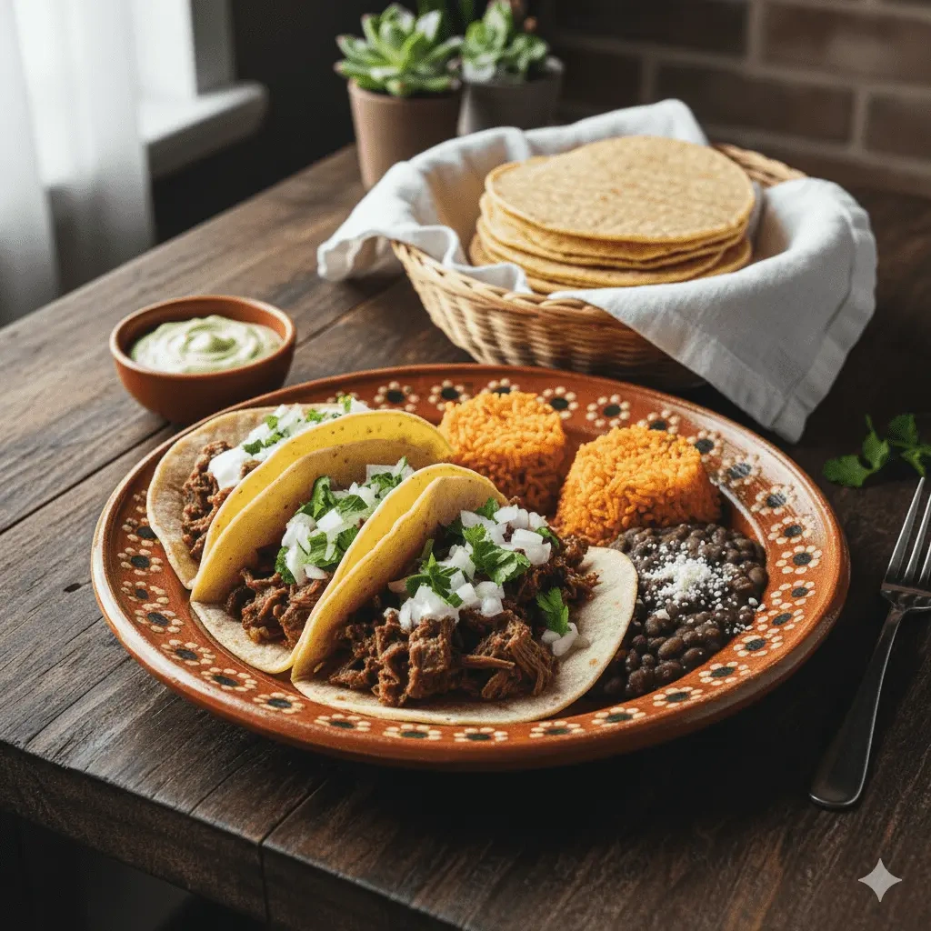 2 Beef Tacos